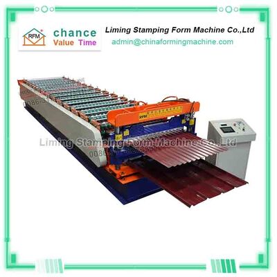 Double Laminate 30m/Min 0.7mm Roof Tile Roll Forming Machine