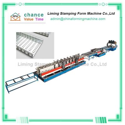 15kw Drive Motor Cold Bending 1mm Cable Tray Roll Forming Machine