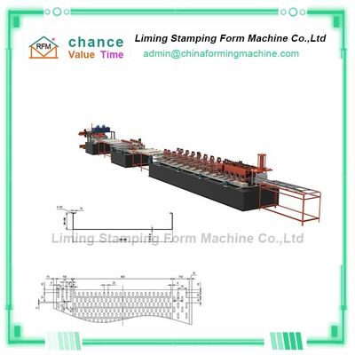 Adjustable 20m/Min 1.0mm Cable Tray Manufacturing Machine