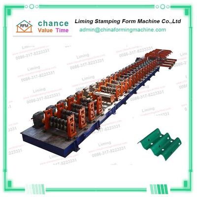 Automatic 20m/Min High Speed Liming Highway Guardrail Machine