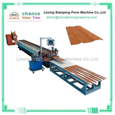 20 Process Galvanized Metal Exterior Liming Wall Panel Machines 220v 60hz