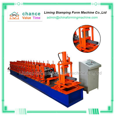 Servo Punching Rack Roll Forming Machine 30mm Thick Independent Medium Plate