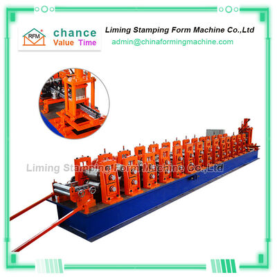 0.4mm High Speed Shelf Column PPGL Customizable Colors Metal Forming Machine