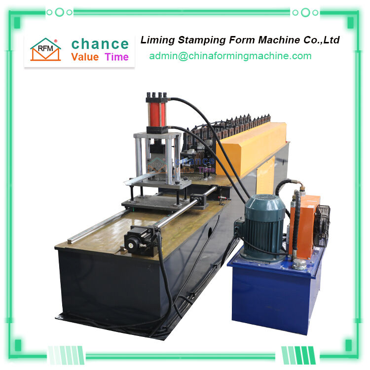 Omega Profile Drywall Light Gauge Keel Steel Frame Roll Forming Machine