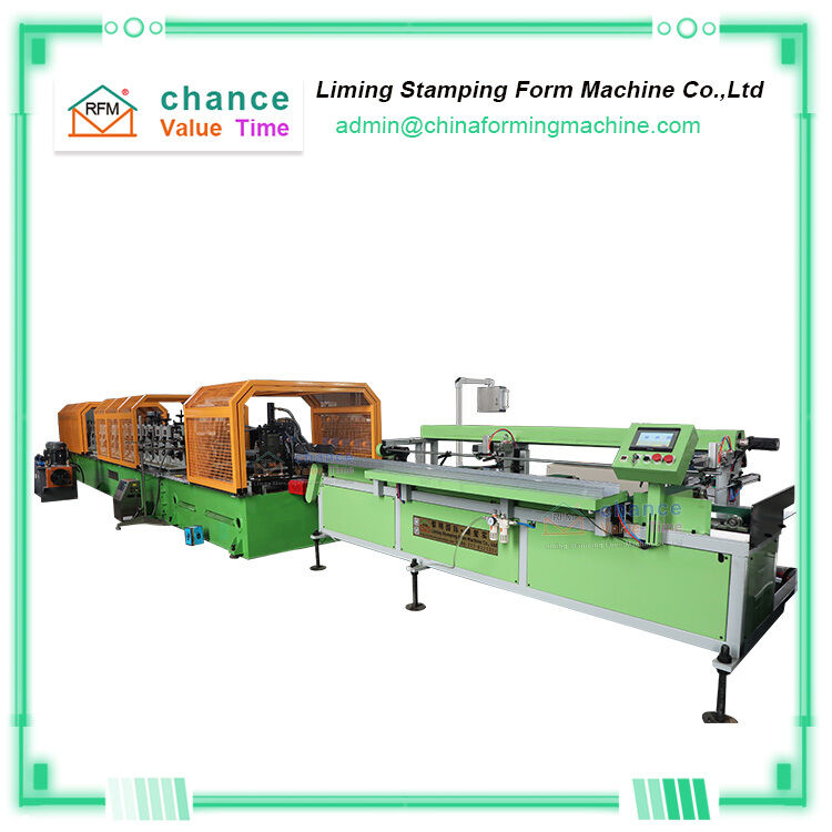 Stud And Track Roll Forming Machine Designed to Provide and Production of Metal Keels with User Friendly Electric Control System