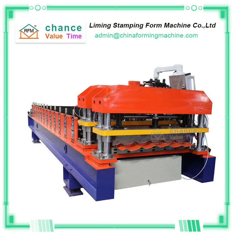 High Quality Glazed Tile Roof Making Machine Corrugated Sheet Tile Machine