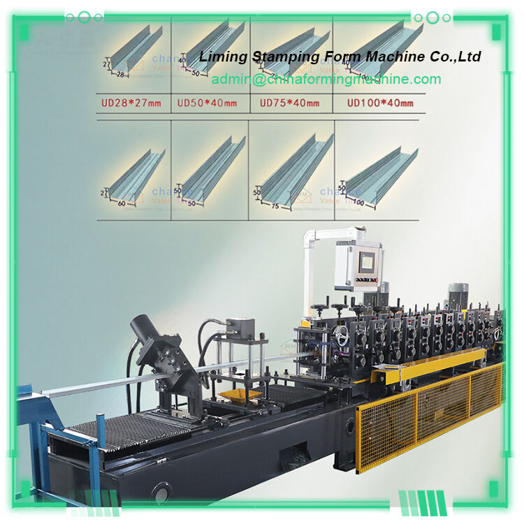 Light Steel Keel Drywall Profile Metal Stud/Track/C/U Furring Channel Roll Forming Machine