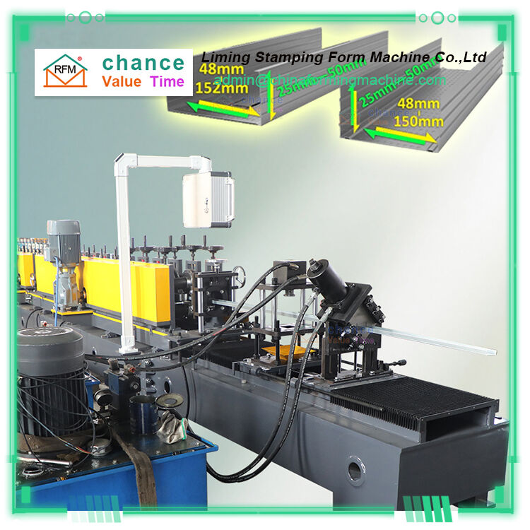 Automatic Metal Studs for CD UD CW UW Drywall and Metal Stud Framing Roll Forming Making Machine