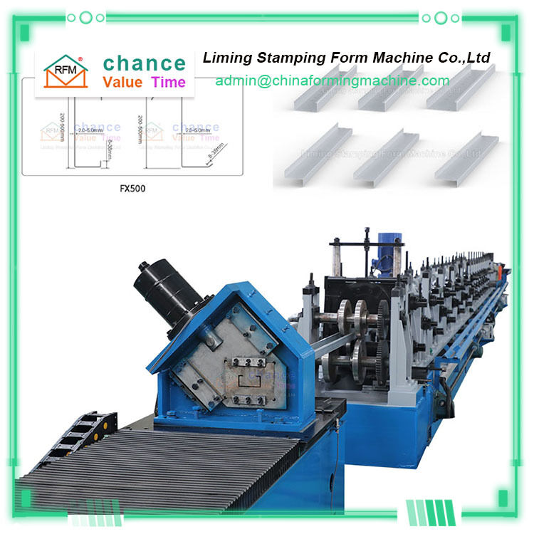 High Speed Metal C/Z Purlin Forming Machine Lipped Channel Sigma Forming Machine