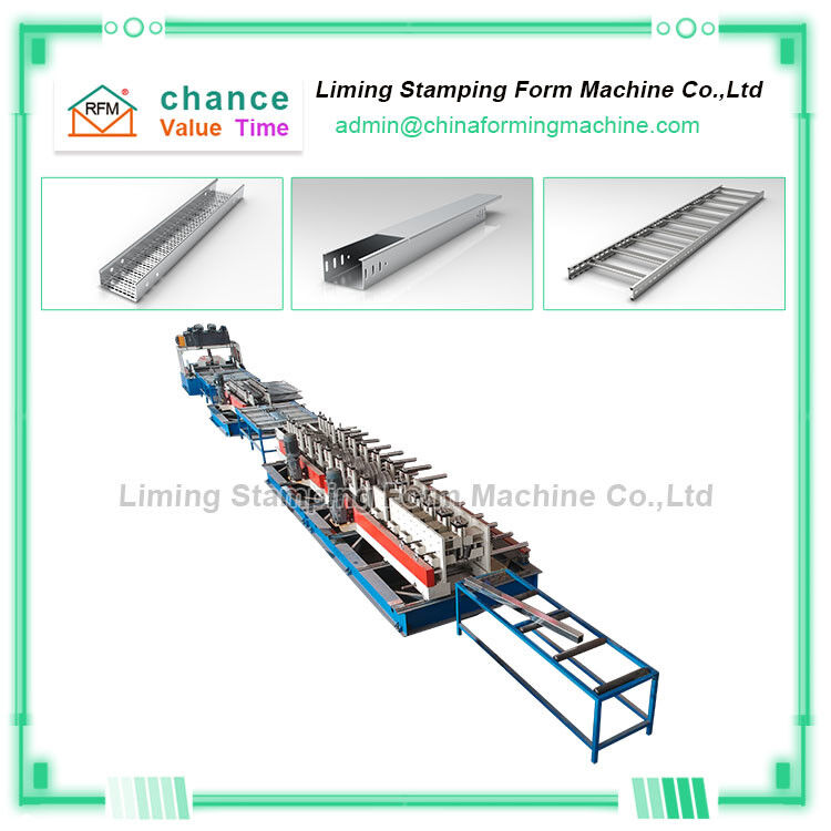 40m/min Cable Tray Roll Forming Machine Automatic 380V