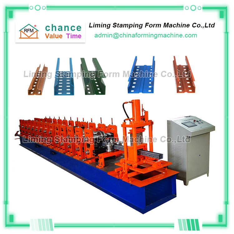 Fence Panel Post Rack Roll Forming Machine 15m/Min