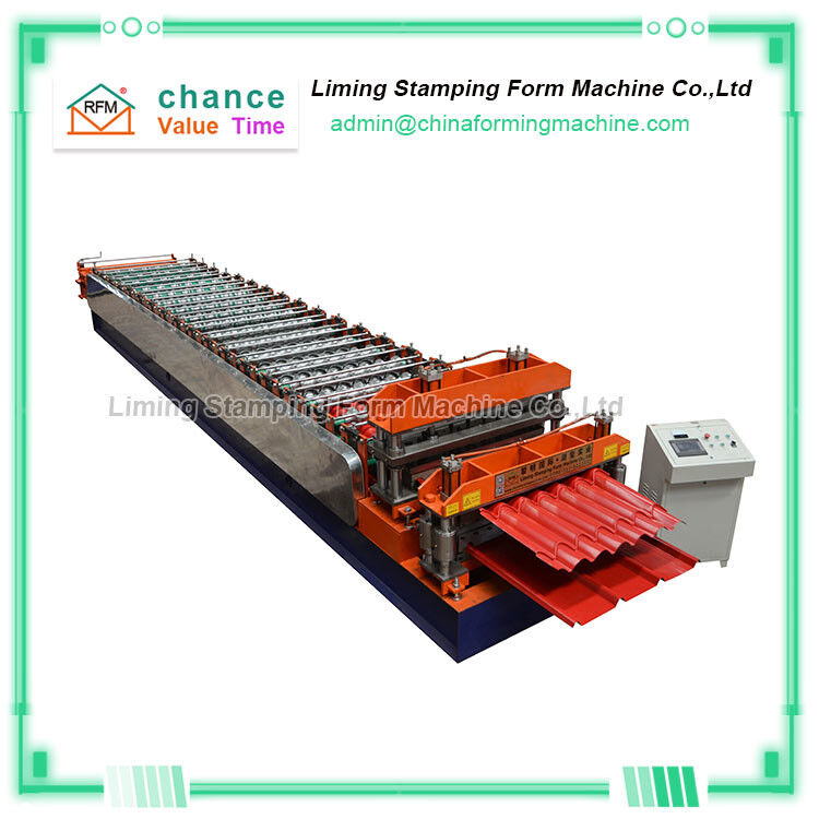 Double Layer Deck Roofing Sheet Roll Forming Machine