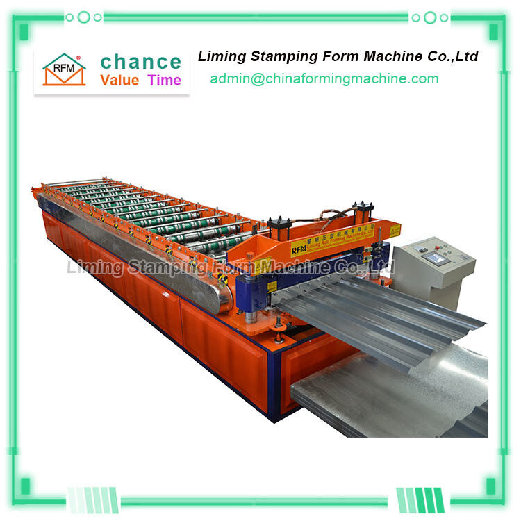 840 Trapezoidal Roofing Sheet Roll Forming Machine