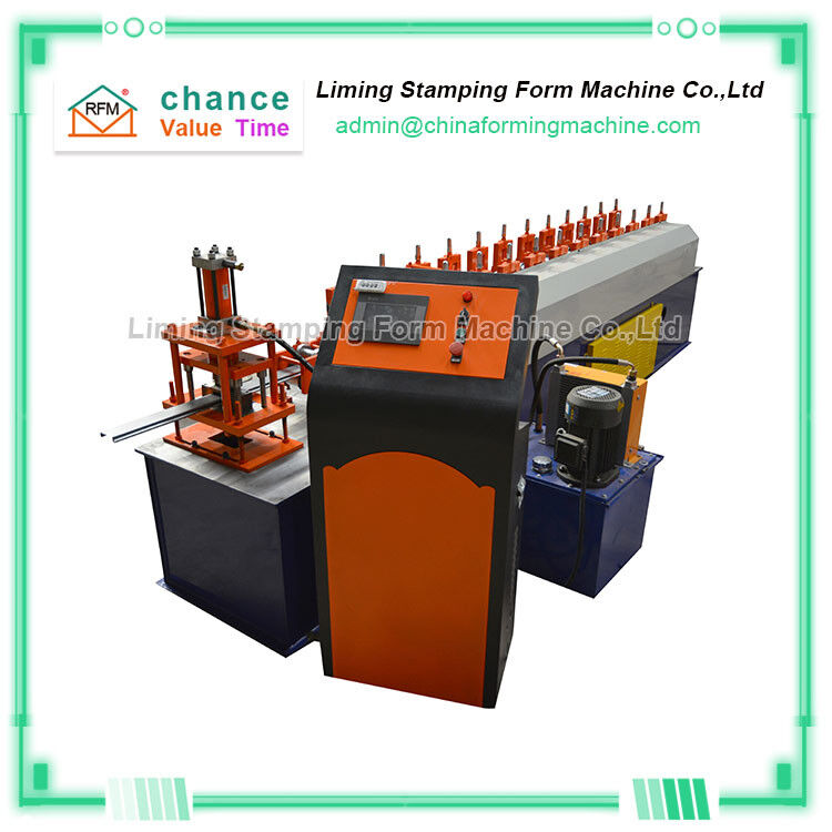 124 rows Shutter Door Machine , 	380V Door Roll Forming Machine