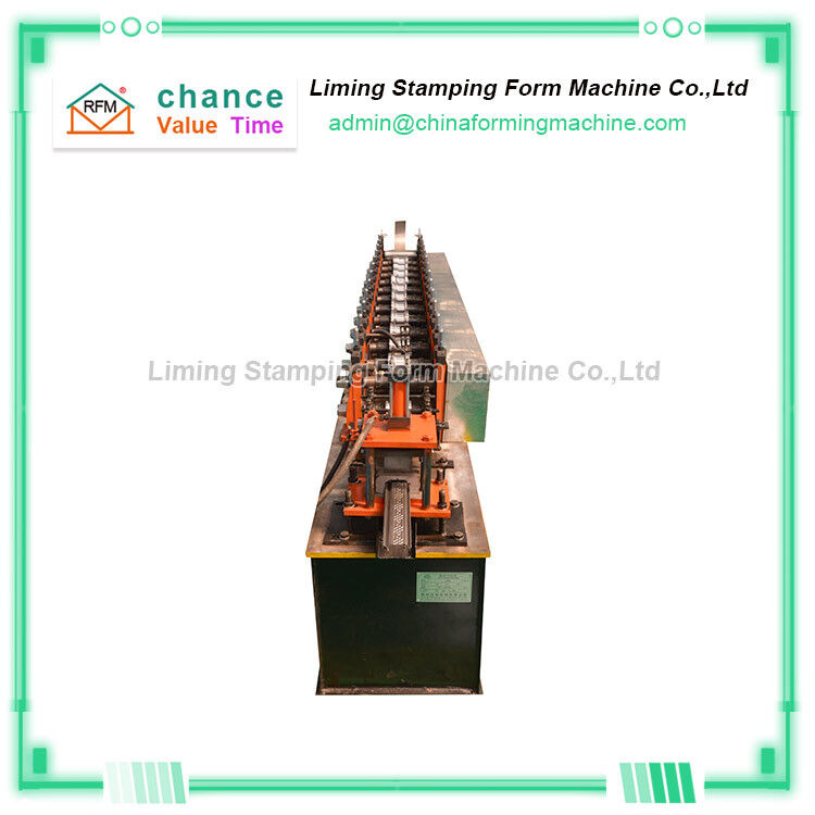 Embossing Shutter Roll Forming Machine , GI Metal Sheet Forming Machine