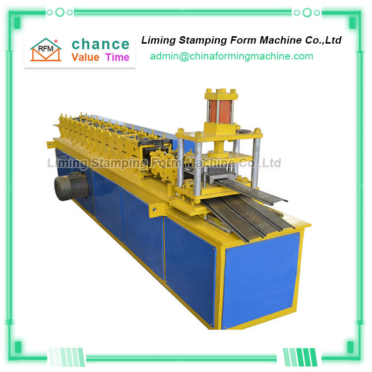 11 Groups Shutter Door Roll Forming Machine PLC Control