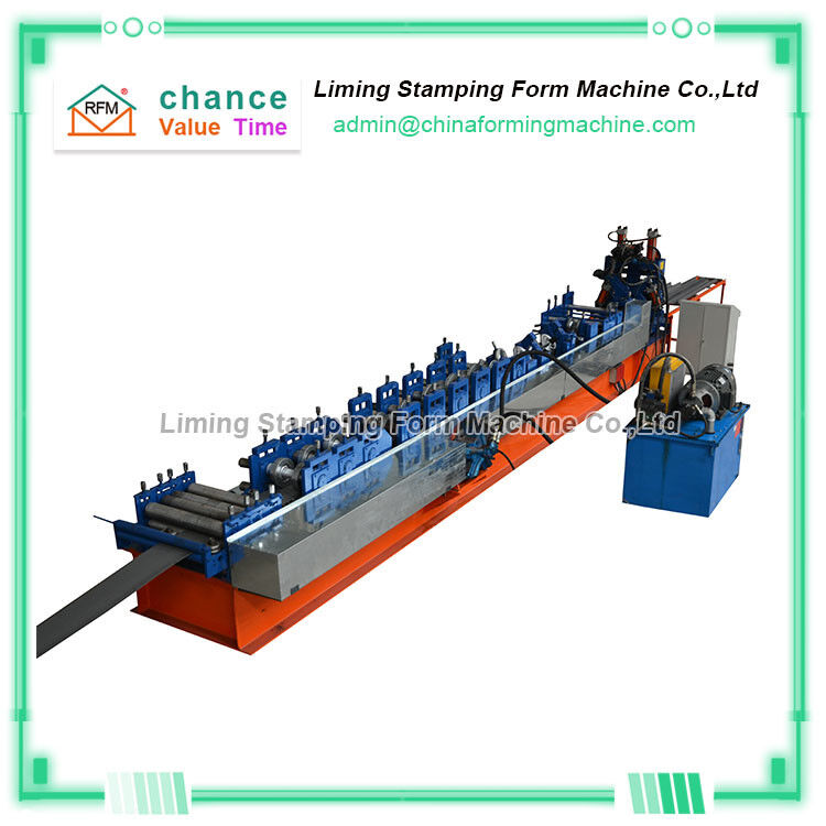 C And Z Purlin Roll Forming Machine Hydraulic Cutting