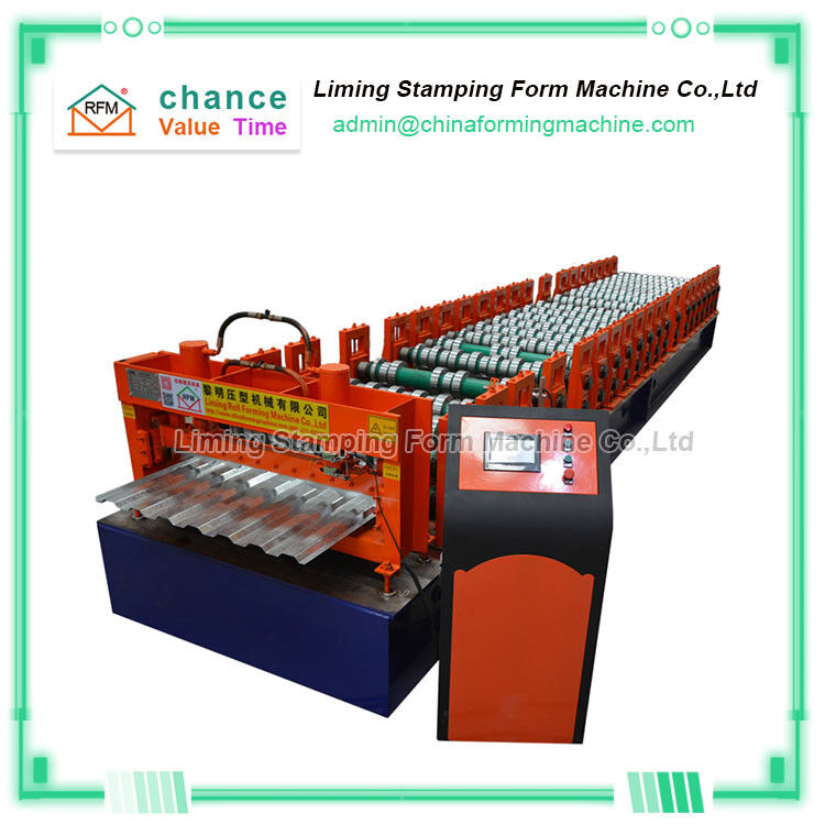 PLC Carriage Board Roll Forming Machine 380V 6 Ton