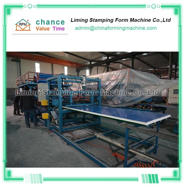 44 rows Sandwich Panel Production Line , Sandwich Panel Equipment 380v 50Hz