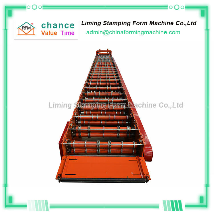 15kw Floor Tiles Manufacturing Machines , CE Floor Deck Forming Machine