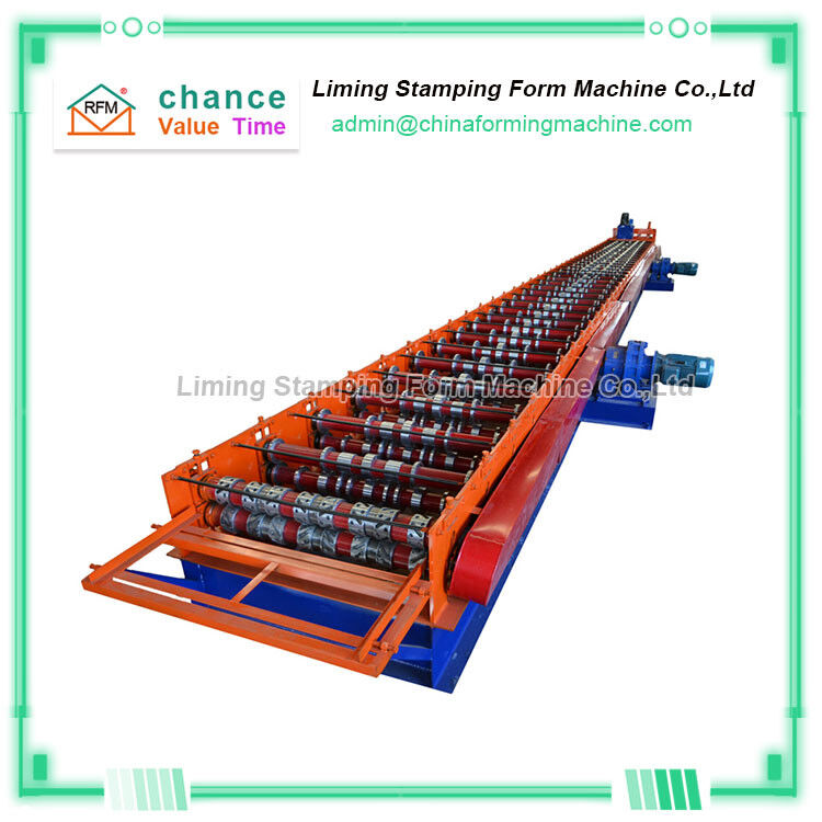 7T Floor Decking Forming Machine 28 stations HRC58 blade