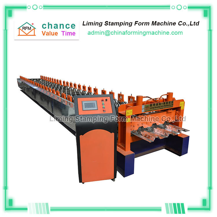 GI Composite Floor Decking Roll Forming Machine 15Kw