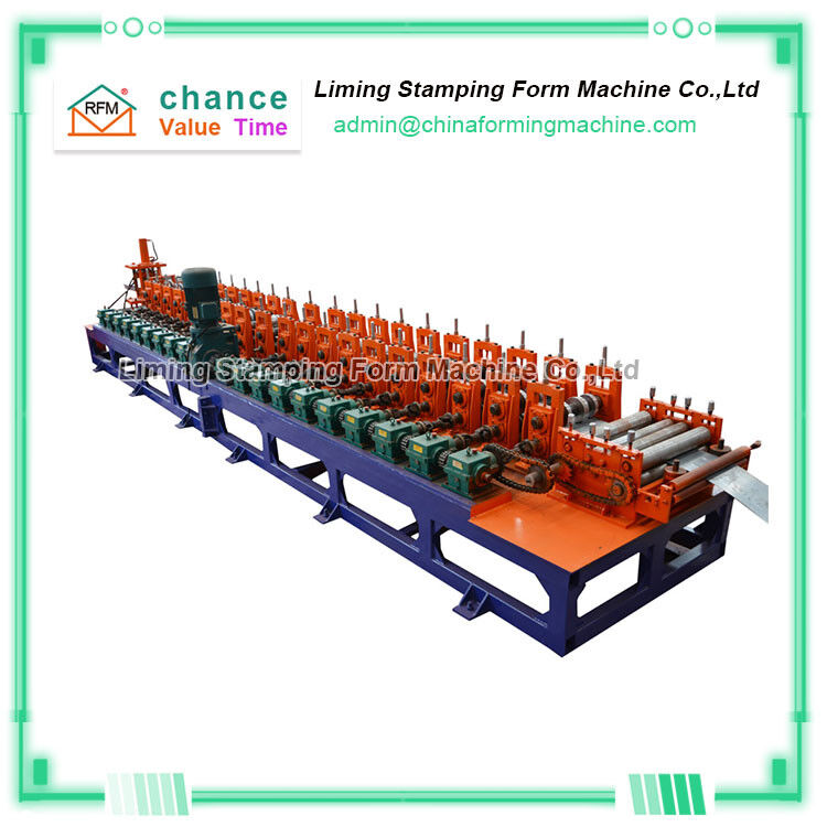 Downspout Gutter Roll Forming Machine 18 Steps solid Shaft