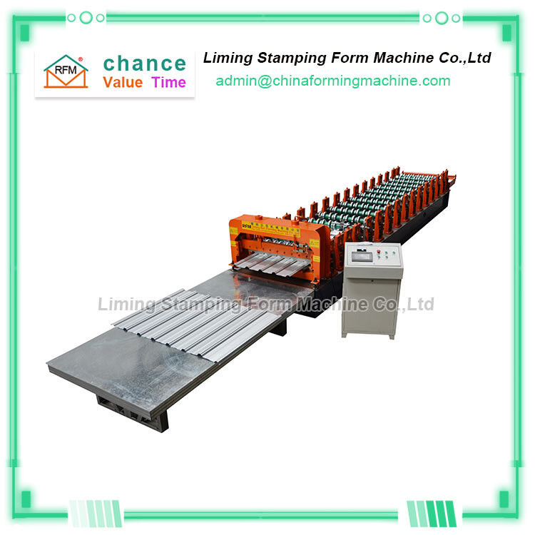 840 Galvanized Corrugated Roofing Sheet Making Machine Manual Roof Tile Zinc Making Machine