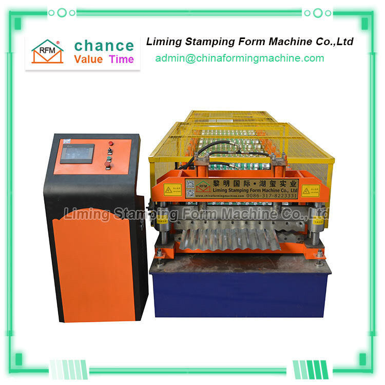 Hot Sale Steel Metal Roofing Glazed Corrugated Tile Roofing Sheet Cold Roll Forming Making Machine