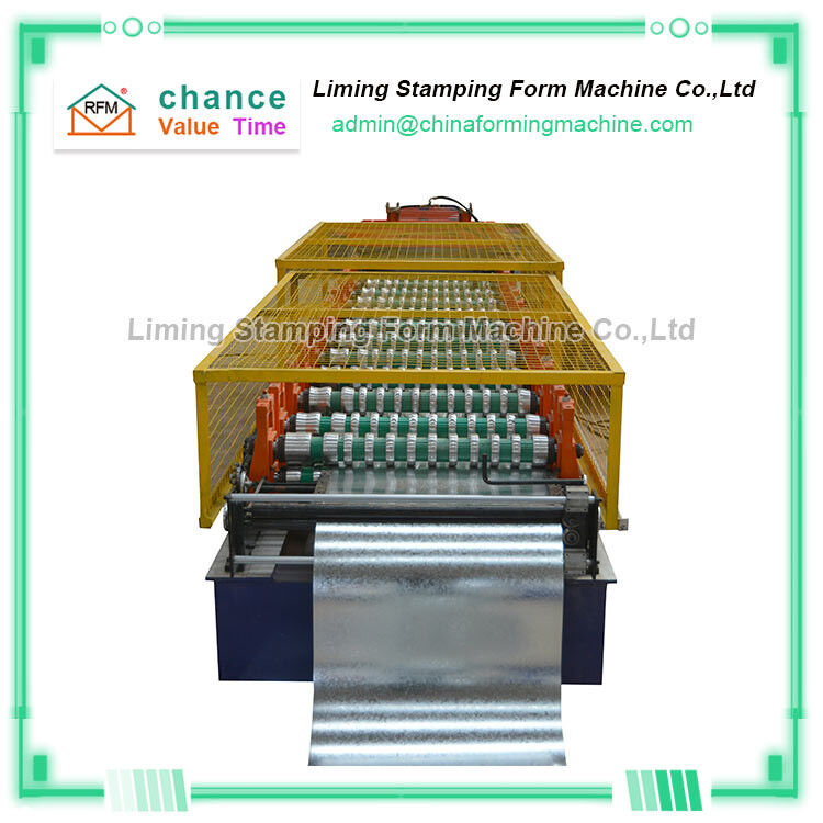 Novel Designed Roof Panel Roll Forming Machine 5000kg