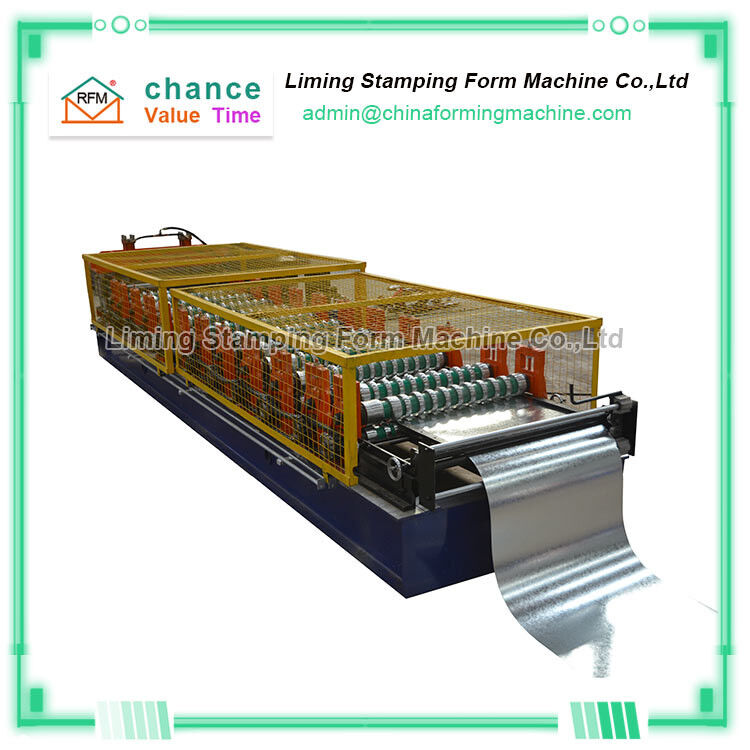5T Metal Sheet Making Machine , Colored Roof Tile Manufacturing Machine