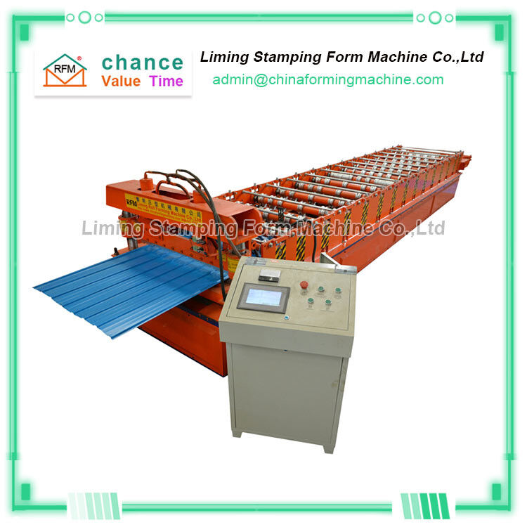 6.2x1.1x1.5 Trapezoidal Sheet Roll Forming Machine 50Hz 3Ph