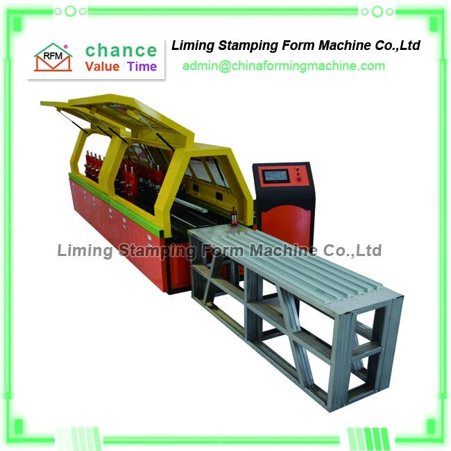 3 Phase Stud And Track Roll Forming Machine , Keel Making Machine 10 stands