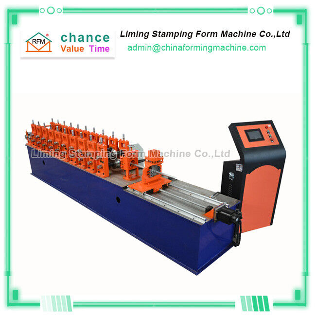 roof Stud And Track Roll Forming Machine , 25m/Min L Angle Rolling Machine