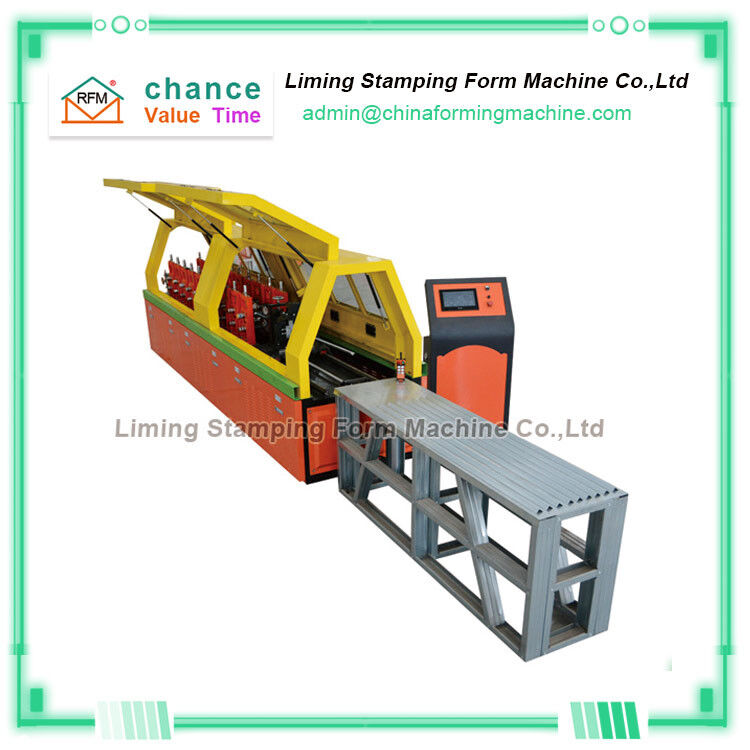 Wall Angle Roll Forming Machine Hydraulic 5 5KW Servo tracking cutting