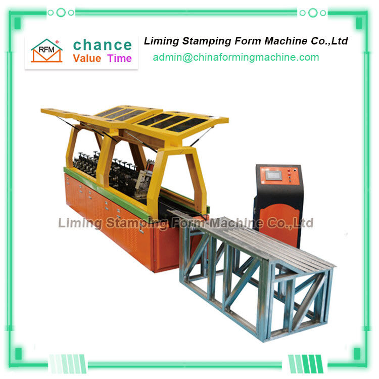 6.5x1.5m Stud And Track Roll Forming Machine , Iron Corner Bead Machine