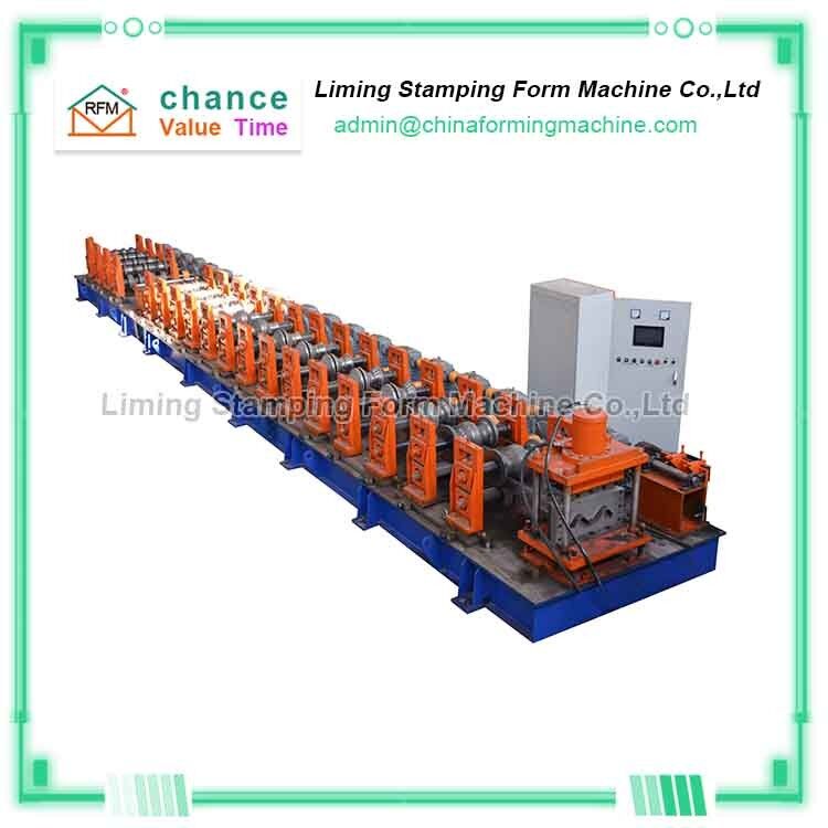 Anti Collision 2.5mm Highway Guardrail Roll Forming Machine 12m/Min