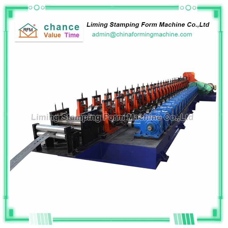GI GL Photovoltaic Bracket Roll Forming Line For 0.3mm