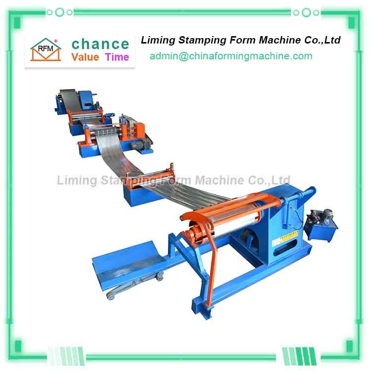 Adjustable Width 300mm Automatic Steel Coil Slitting Line