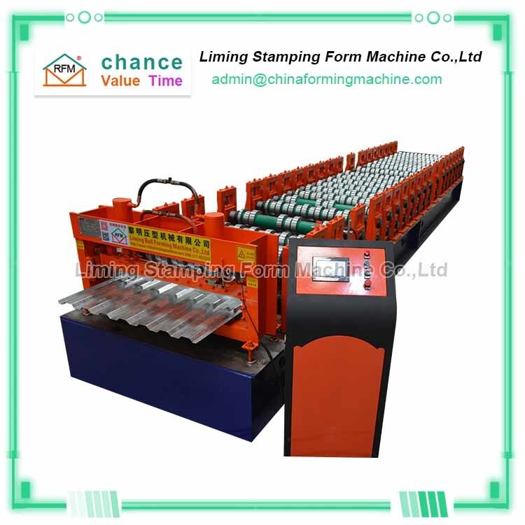 Car Board 55m/Min 0.7mm PLC Roll Forming Equipment