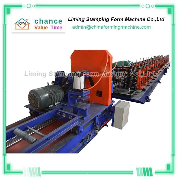 Reusable Adjustable Position 1.2mm Custom Roll Forming Machine For Photovoltaic Bracket