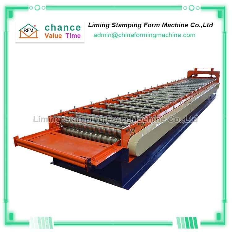 Automatic 900mm Roof Slab SGS Double Layer Forming Machine
