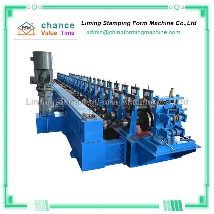 Plc Adjustable Speed Photovoltaic Bracket 15kw Steel Roll Forming Machine