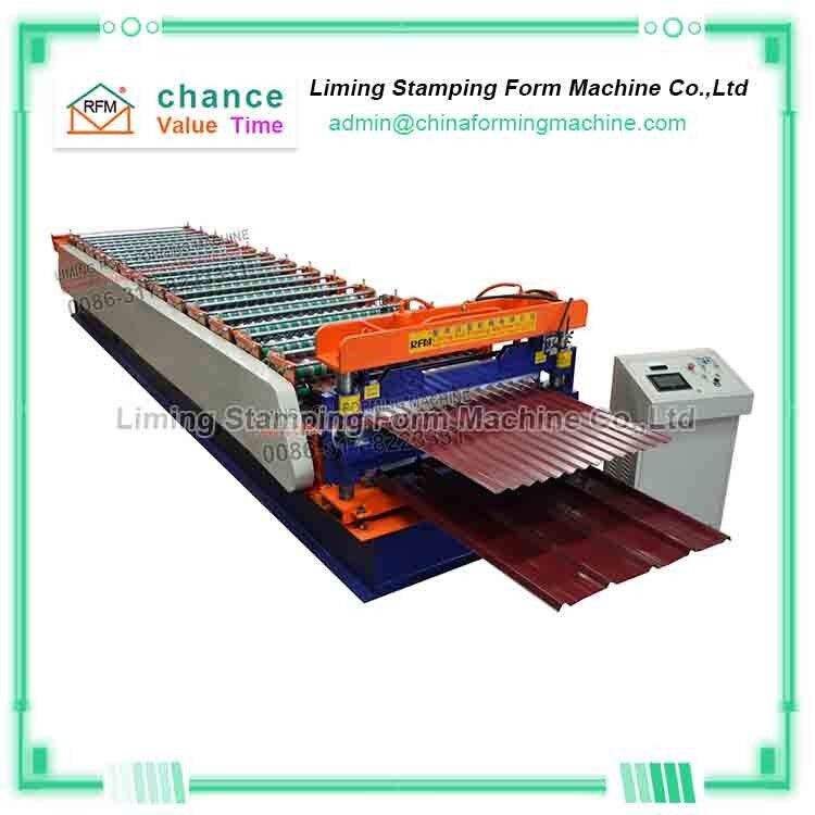 Double Laminate 30m/Min 0.7mm Roof Tile Roll Forming Machine