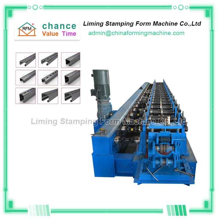 Solar PV Bracket Roll Forming Machine Driven by Reducer for Consistent Photovoltaic Bracket Output