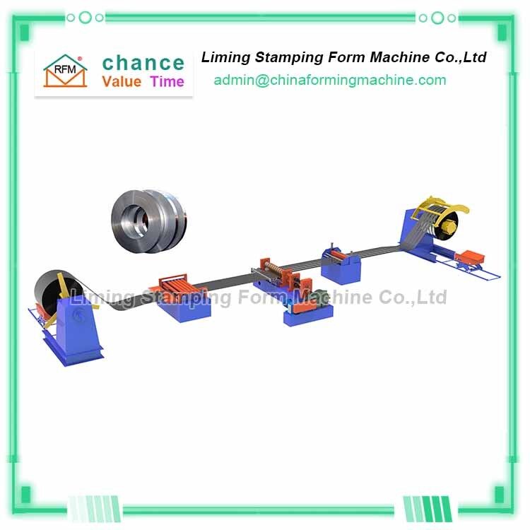 Semi Automatic 15-30m/Min 1.0mm Steel Slitting Line