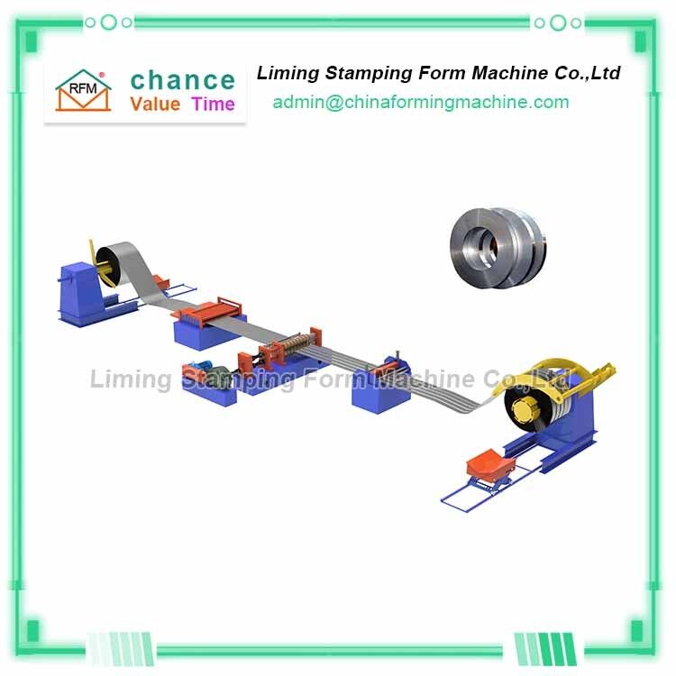 220v 0.3mm Liming Steel Coil Slitting Line 1 Year Warranty