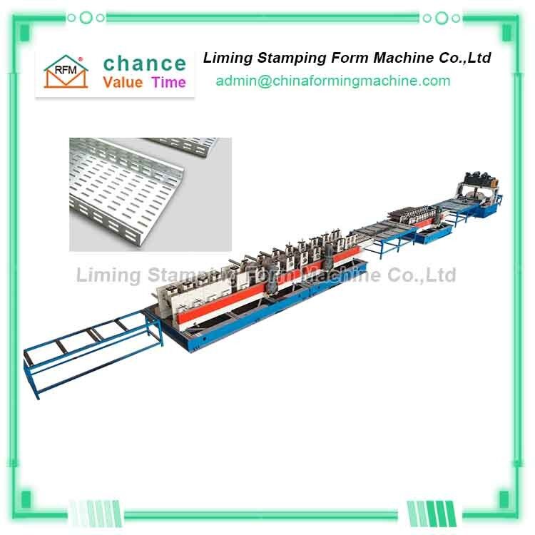 15kw Drive Motor Cold Bending 1mm Cable Tray Roll Forming Machine