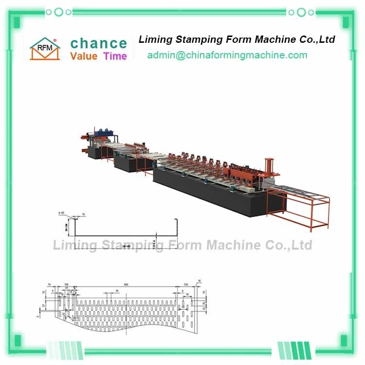 Adjustable 20m/Min 1.0mm Cable Tray Manufacturing Machine