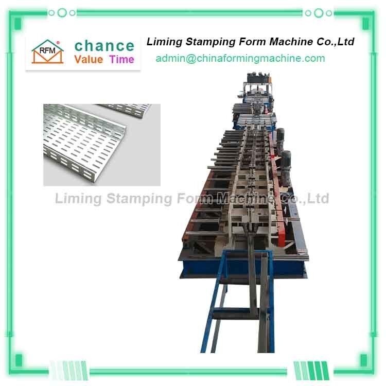 20 Process Multi Specification 0.3mm Cable Tray Forming Machine Automatic